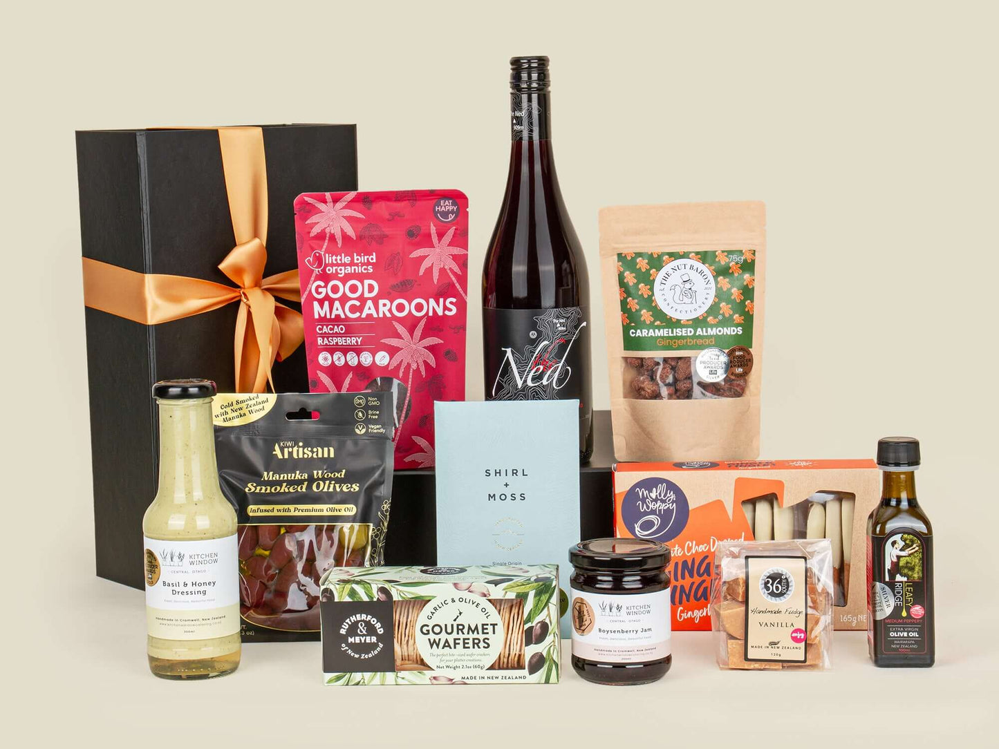 Gourmet Food and Wine Gift Basket - Oh Goodie