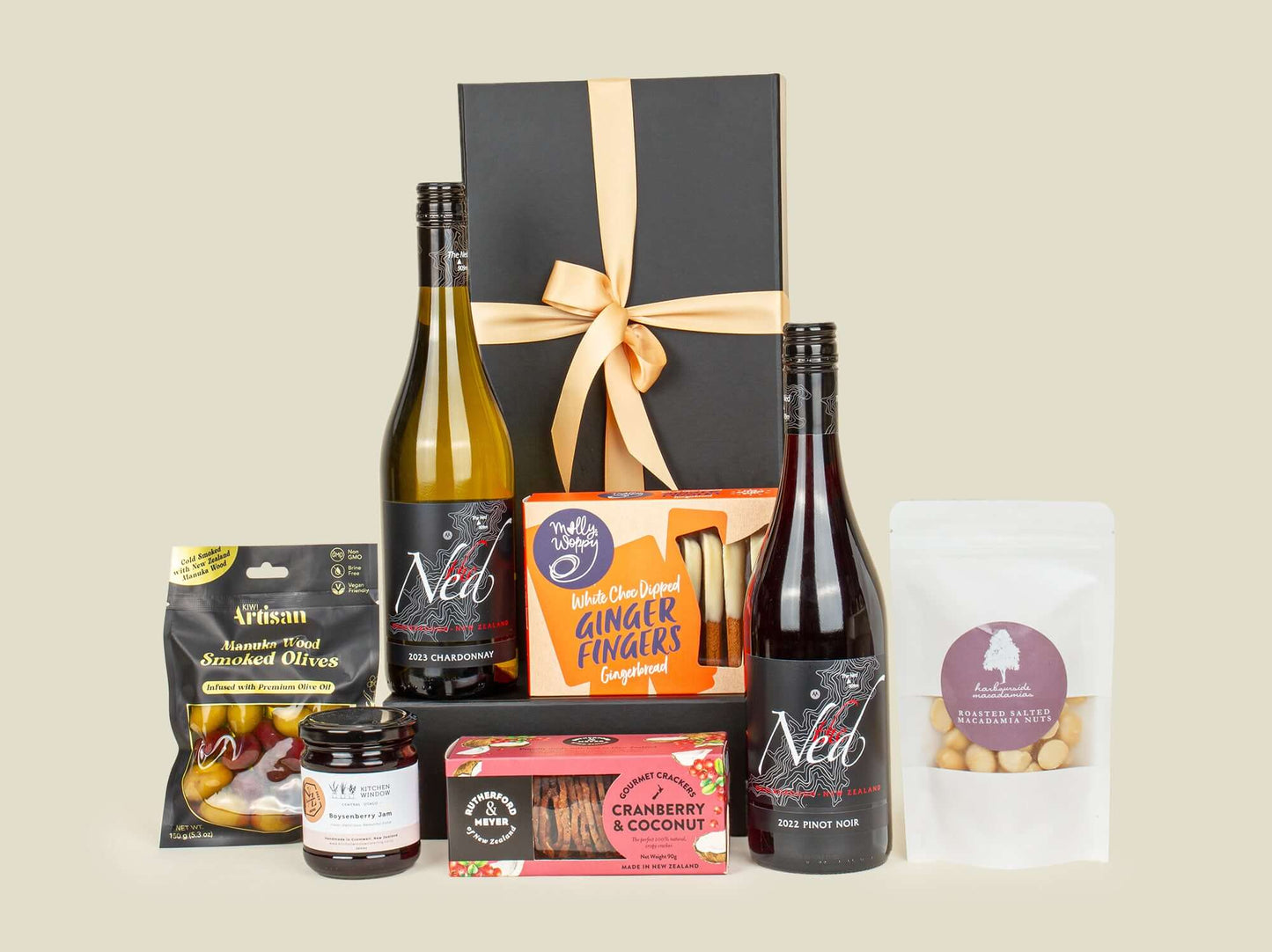 Luxury Wine and snacks gift hamper - Oh Goodie