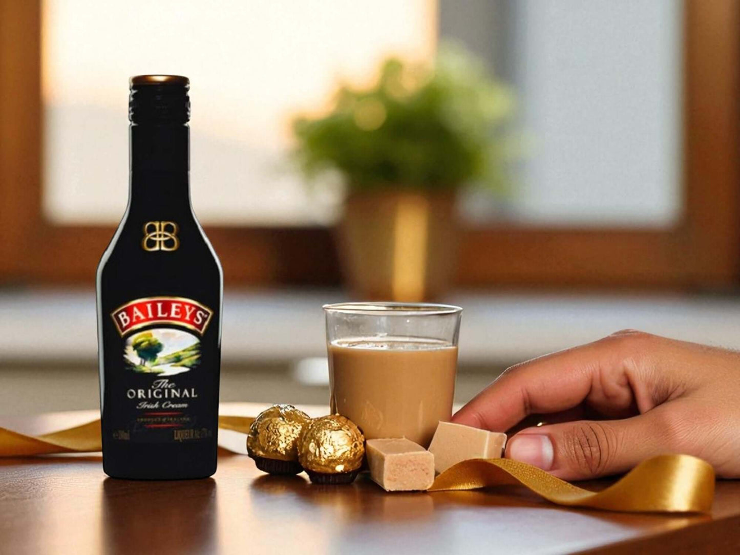 Baileys, fudge and Fererro Rocher