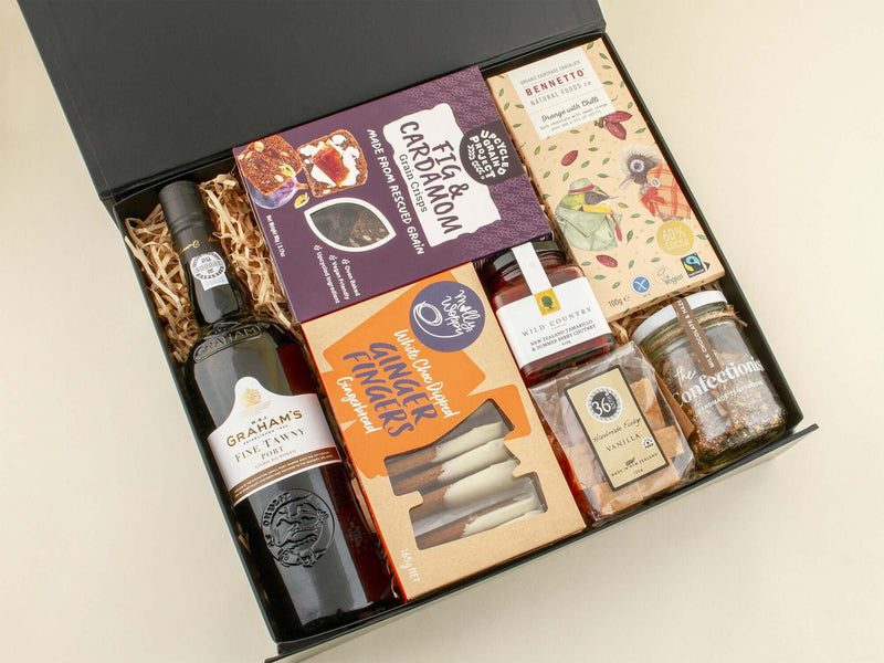 Tawny Port and Treats Gift Box - Oh Goodie 