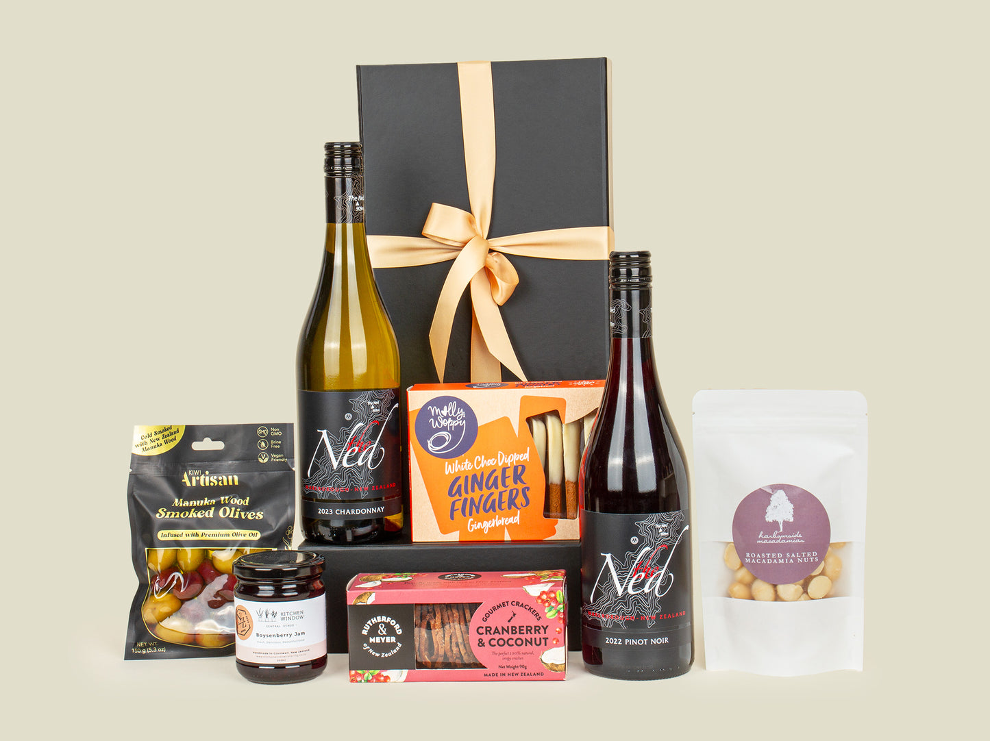 Luxury Wine and snacks gift hamper - Oh Goodie