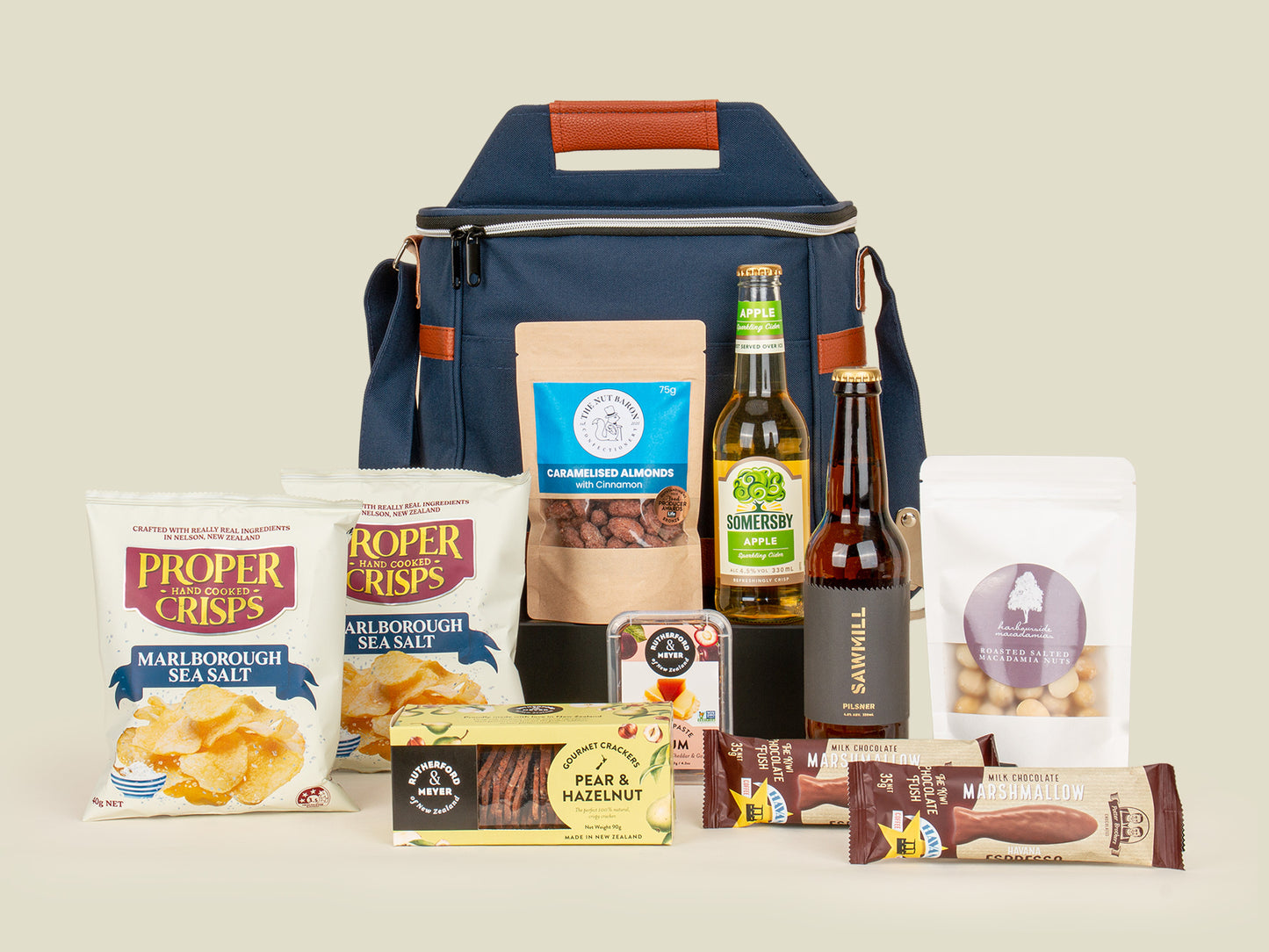 Luxury Picnic Cooler Gift with drink and snacks - Oh Goodie 