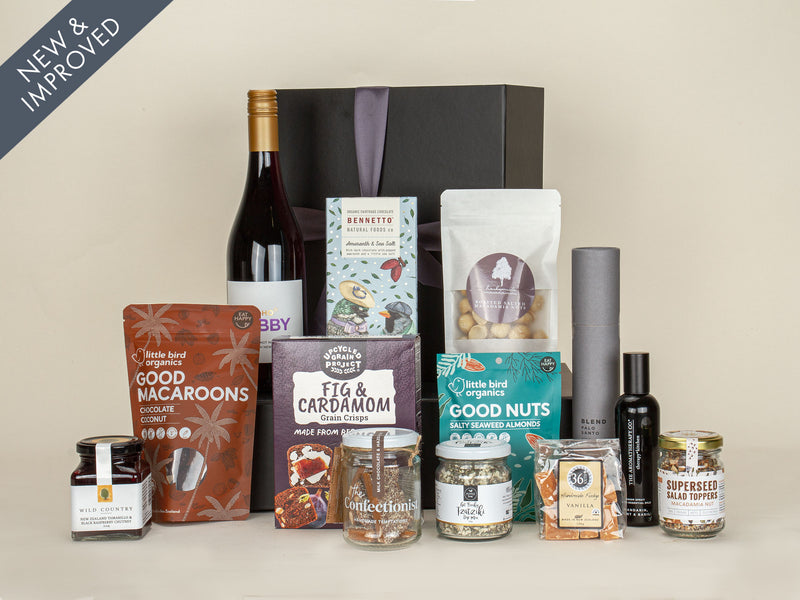 Luxury Food and Wine Gift Box. Gift Boxes NZ. Sending Gift Boxes NZ Wide. Christmas Gift Boxes NZ. Sending Christmas Gift Boxes NZ Wide.