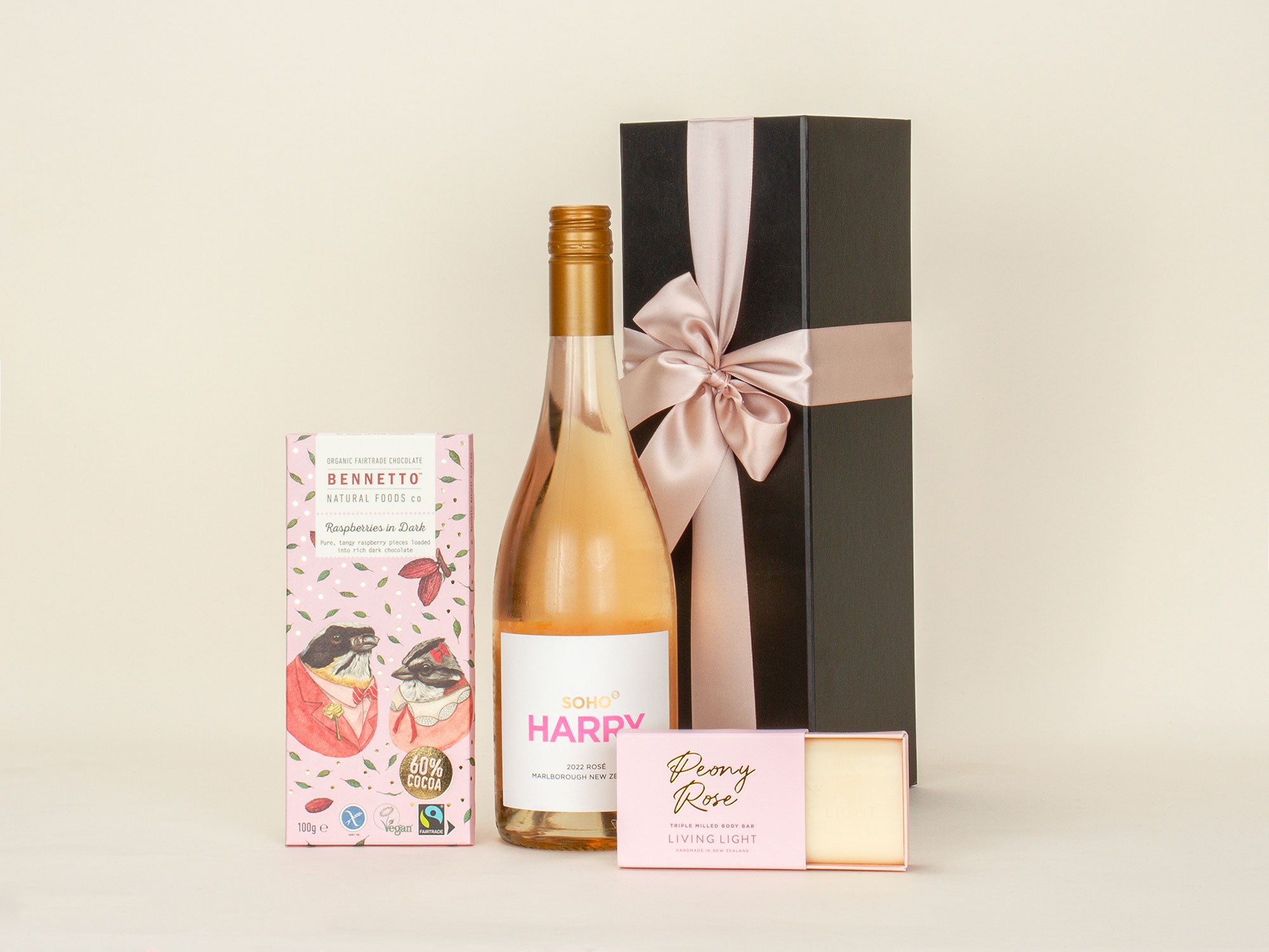 Simply Pink Gift Box. Christmas Gift Boxes NZ. Sending Christmas Gift