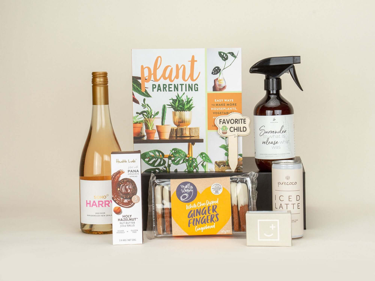 The Plant Parent gift box with a plant book and complimentary products - Oh Goodie 