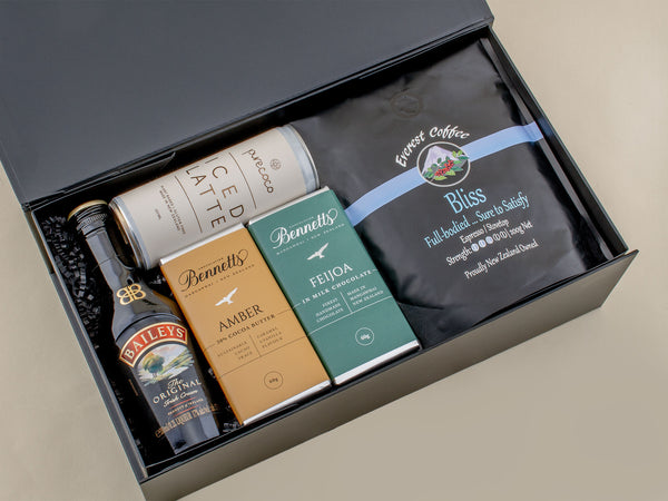 Baileys & Coffee Gift Box, Sending Gift Boxes NZ Wide