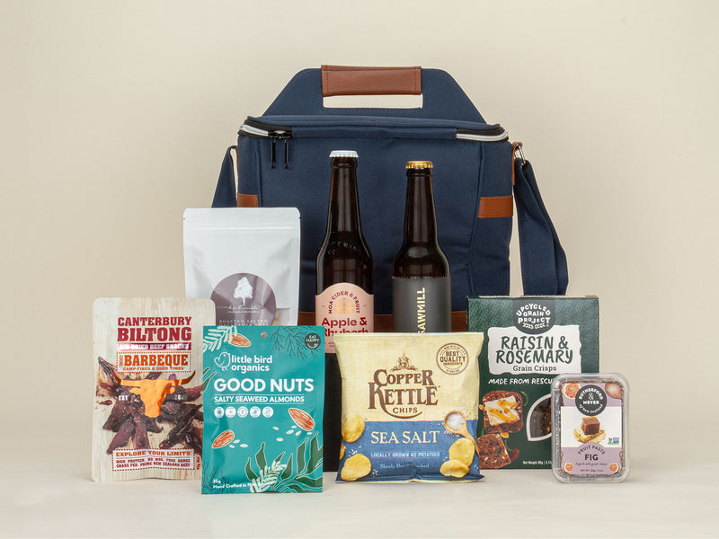 Luxury Cooler Gift. Picnic Gift Basket. Sending Gift Boxes NZ Wide.