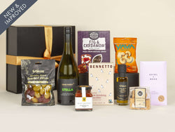 Gourmet Food and Wine Gift Basket - Oh Goodie 